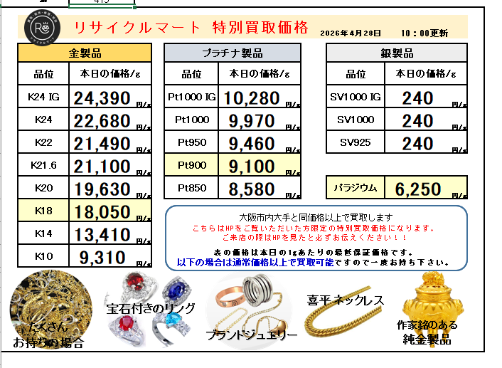こんにちは✩.*˚  湖南市の総合リサイクルショップ リサイクルマート湖南店です。  本日のご紹介は自転車のタイヤ単品売りワンセール(500円)です。 総合リユースショップ リサイクルマートエコパーク湖南店 - リサイクル