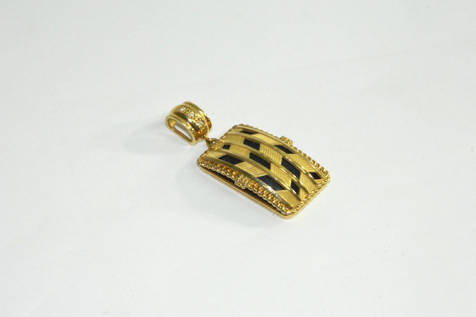 半田店 貴金属 K18 750 18金 イエローゴールド YG ネックレストップ 