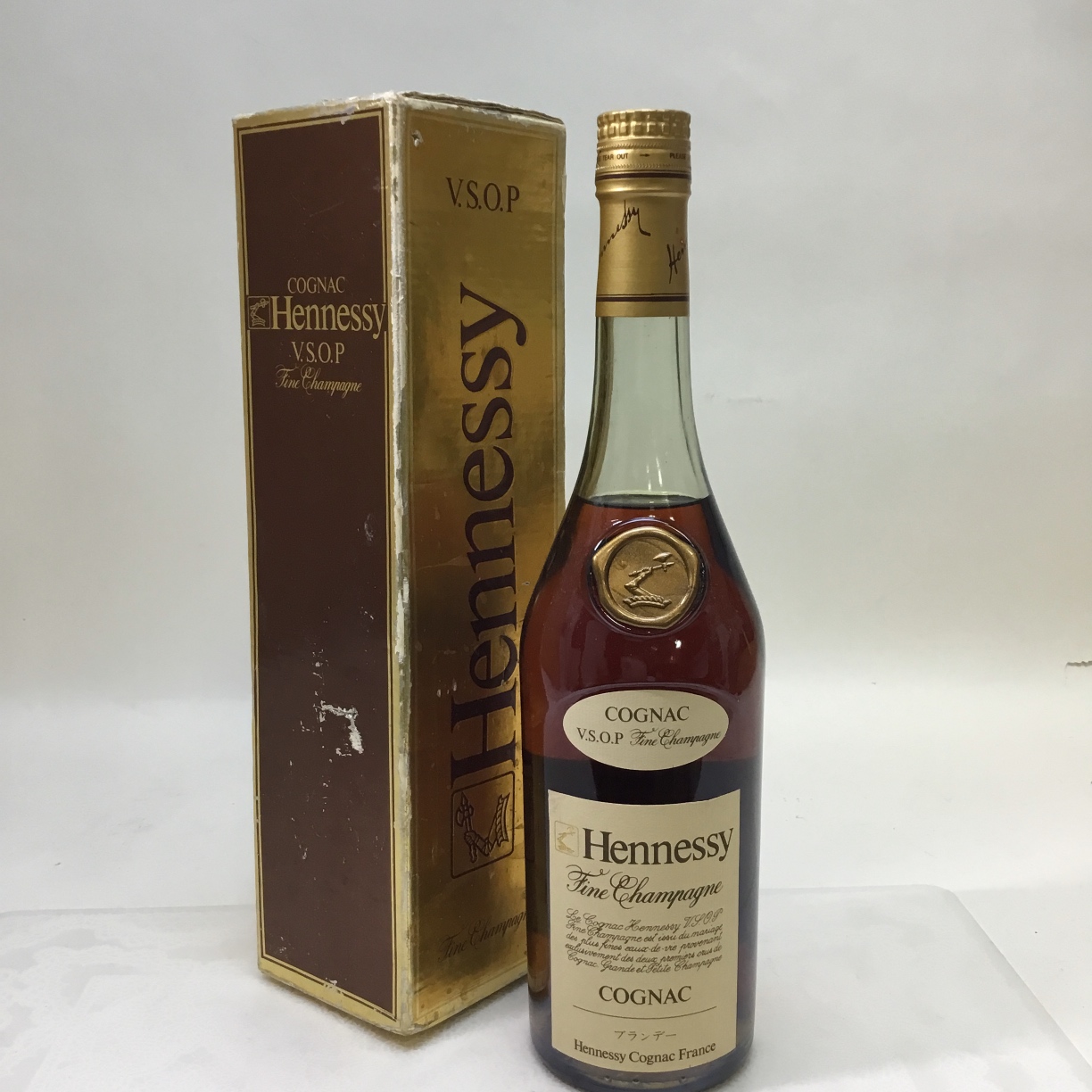 Hennessy ヘネシー VSOP ファインシャンパーニュ コニャック 700ml ブランデー 高価買取り致しました。