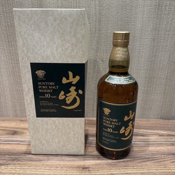 山崎10年ピュアモルト グリーンラベルお買取金額ご紹介
