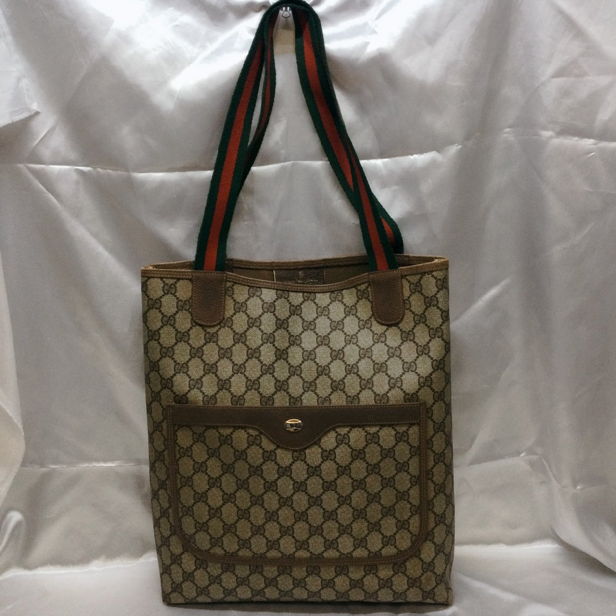 GUCCI グッチ GG柄 オールドグッチ シェリーライン トートバッグ 高価買取り致しました。