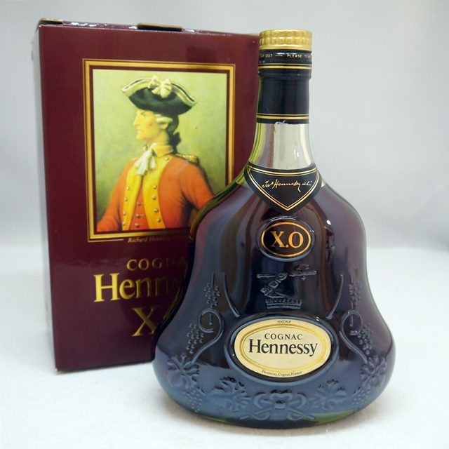Hennessy XO 金キャップ グリーンボトル買取しました。【リサイクルマート東海店】