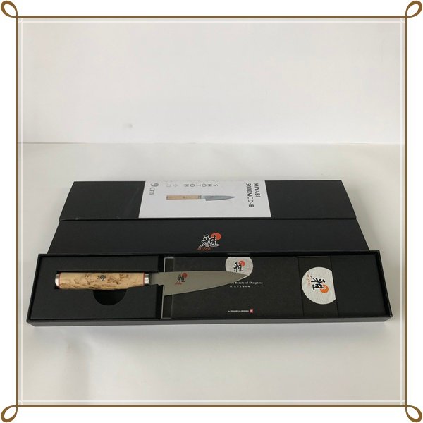 未使用 ツヴィリング MIYABI 5000MCD-B 小刀 9cm 買取させていただきました。