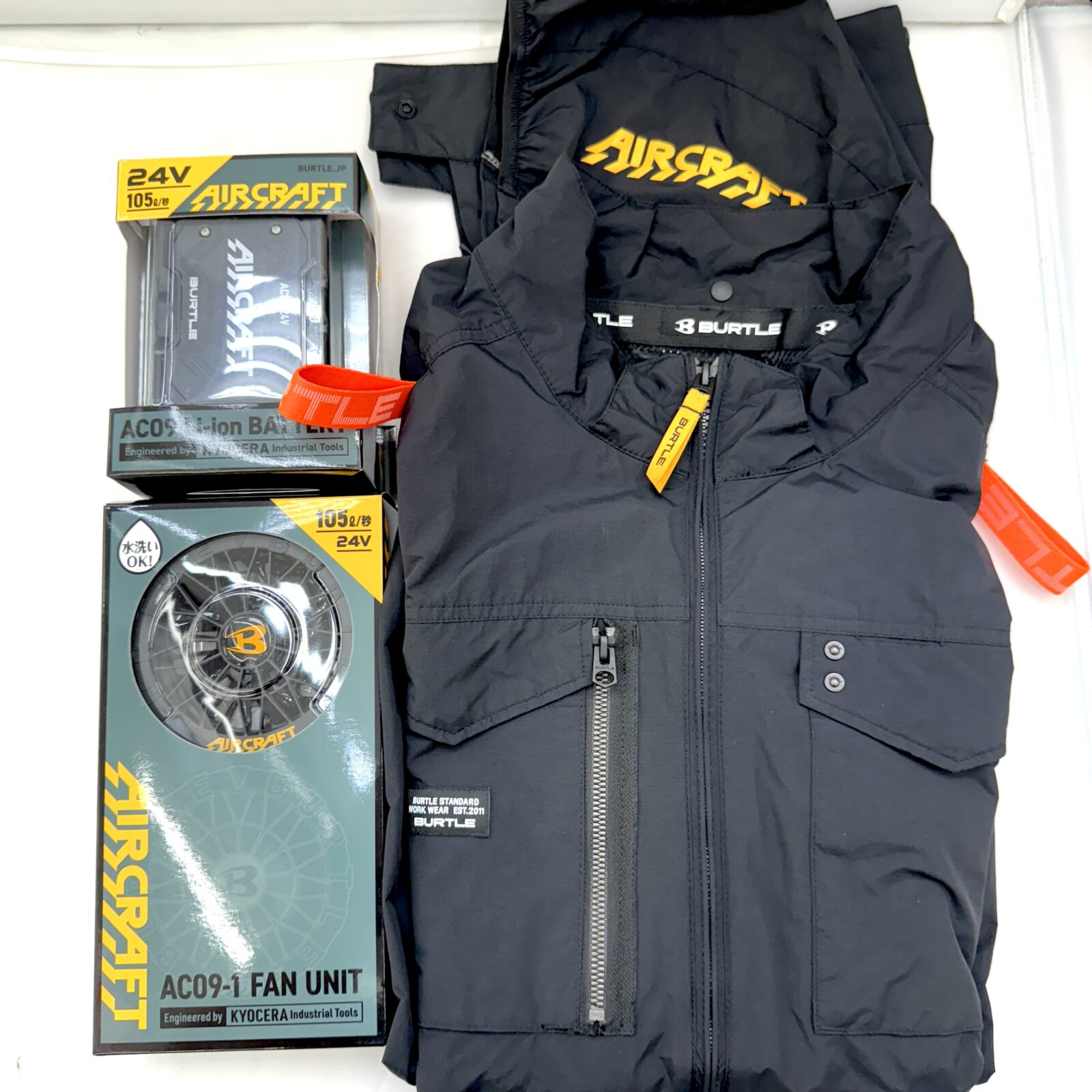BURTLE　バートル　バッテリー　ファンユニット　買取させていただきました！