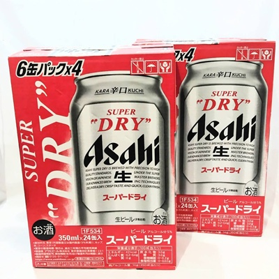 アサヒスーパードライ 350ml 24缶入り × 2箱 未開封品 Amazon.co.jp: スーパードライ [新・辛口 生 ビール]アサヒ缶