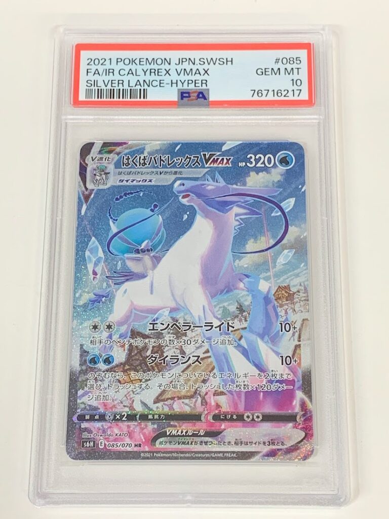 はくばバドレックス　PSA10 PSA10鑑定済〕はくばバドレックスVMAX【CSR】{221/184}