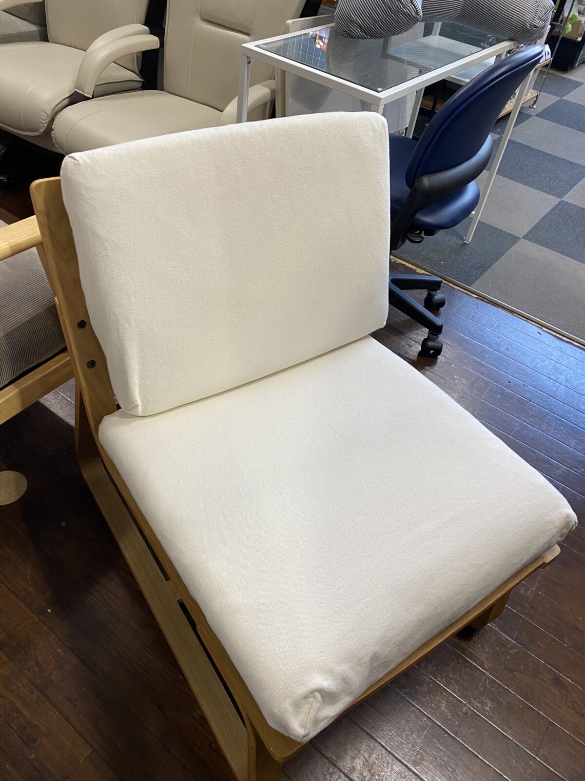 無印良品 ソファチェア ダイニングチェア】お買取り致しました
