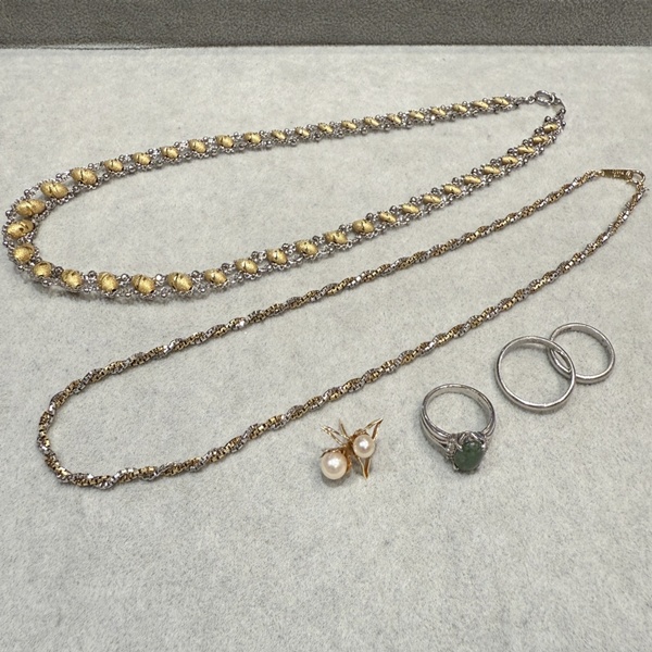 金プラチナコンビネックレス プラチナリング K18ピンのお買取金額ご紹介！