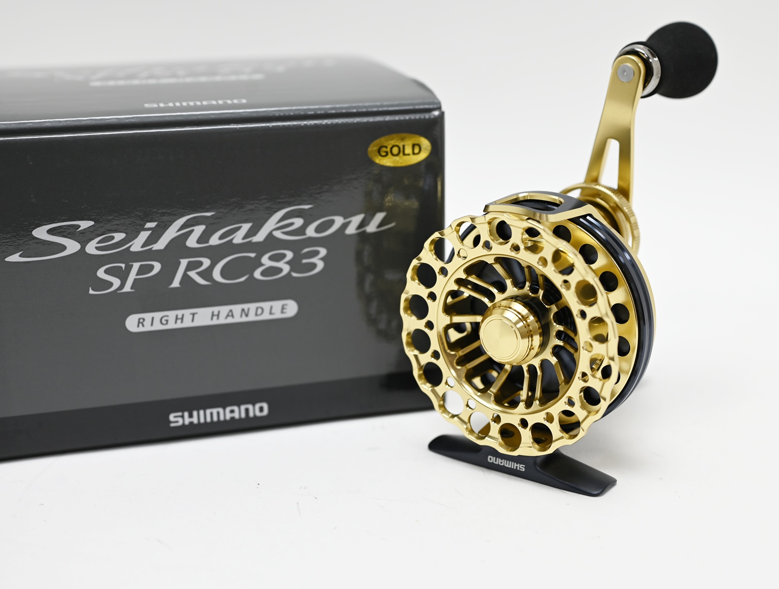 SHIMANO　Seihakou SP RC83 リール 右 ゴールド SHIMANO】シマノ『19 セイハコウ SP RC83 ゴールド 右ハンドル