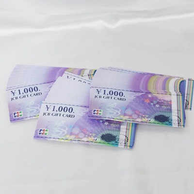 JCBギフトカード 1,000円券をまとめてお買い取りいたしました♪