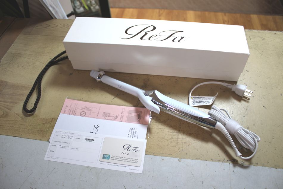 半田店 中古 動作品 美品 MTG ReFa カールアイロン プロ 19mm RE-AZ-02A ホワイト白系 2024年製造 ヘアアイロン エムティジー リファ USED品 買取させて頂きました。