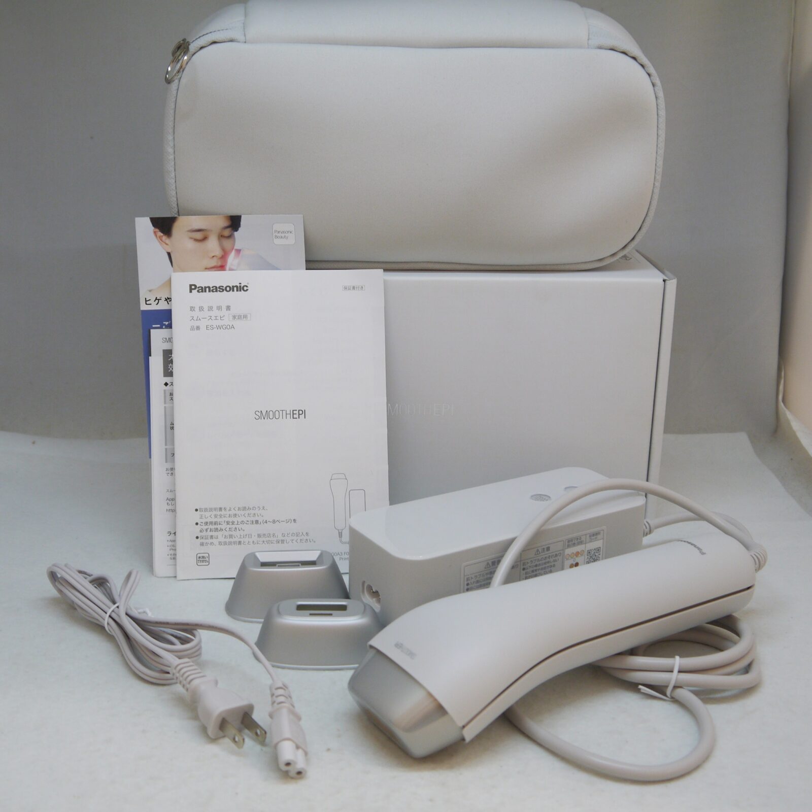パナソニック スムースエピ ES-WG0A-H ジャンク品 パナソニック スムースエピ 脱毛器 ES-WG0A-H買取しました