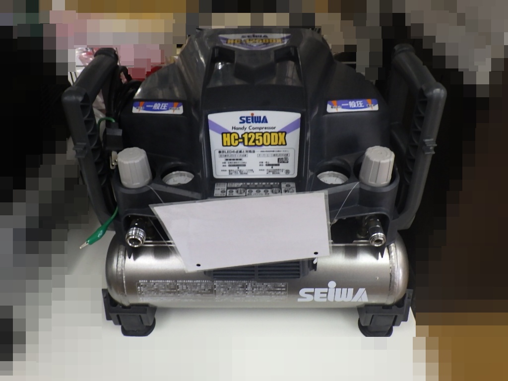SEIWA セイワ ハンディコンプレッサー HC-1250DX 1点￥30000円で買取しました。