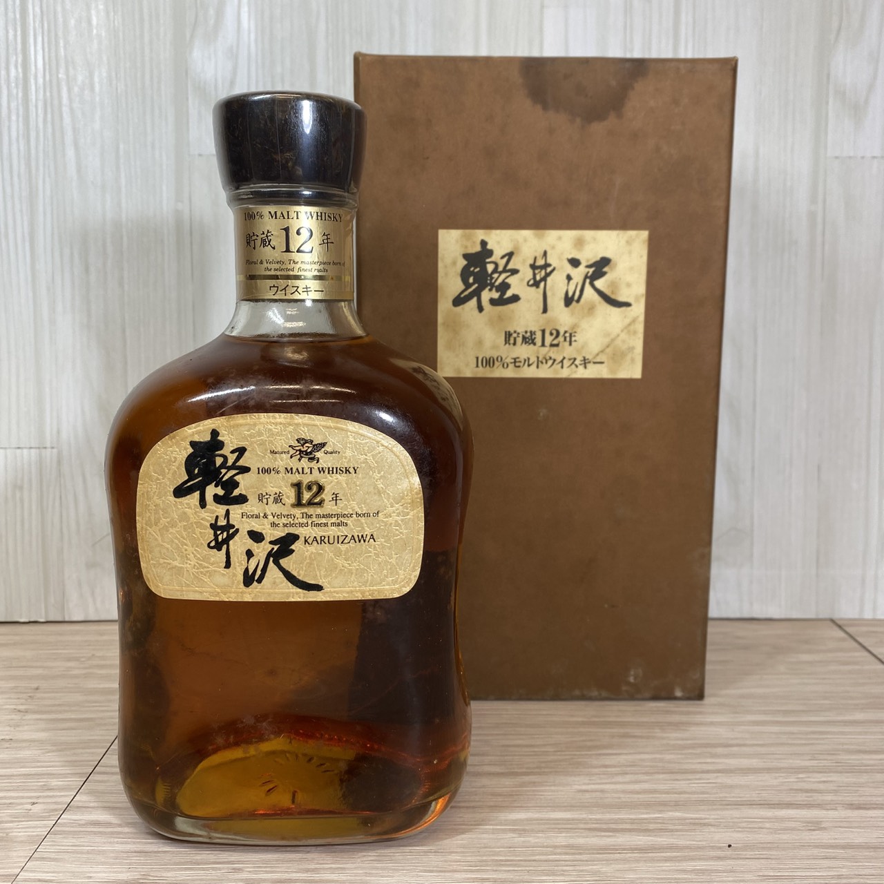 【浜松市 お酒 高価買取】 メルシャン 軽井沢 貯蔵12年 100% ウイスキー 700ml 40％ をご紹介します！