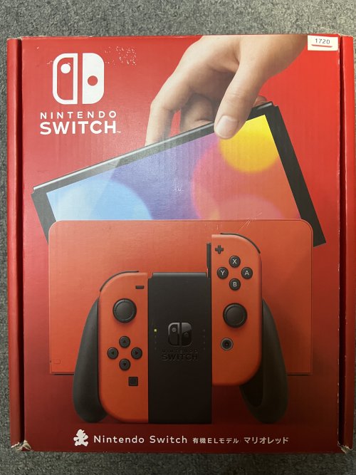 Nintendo Switch有機ELマリオレッド エコパーク湖南　高価買取