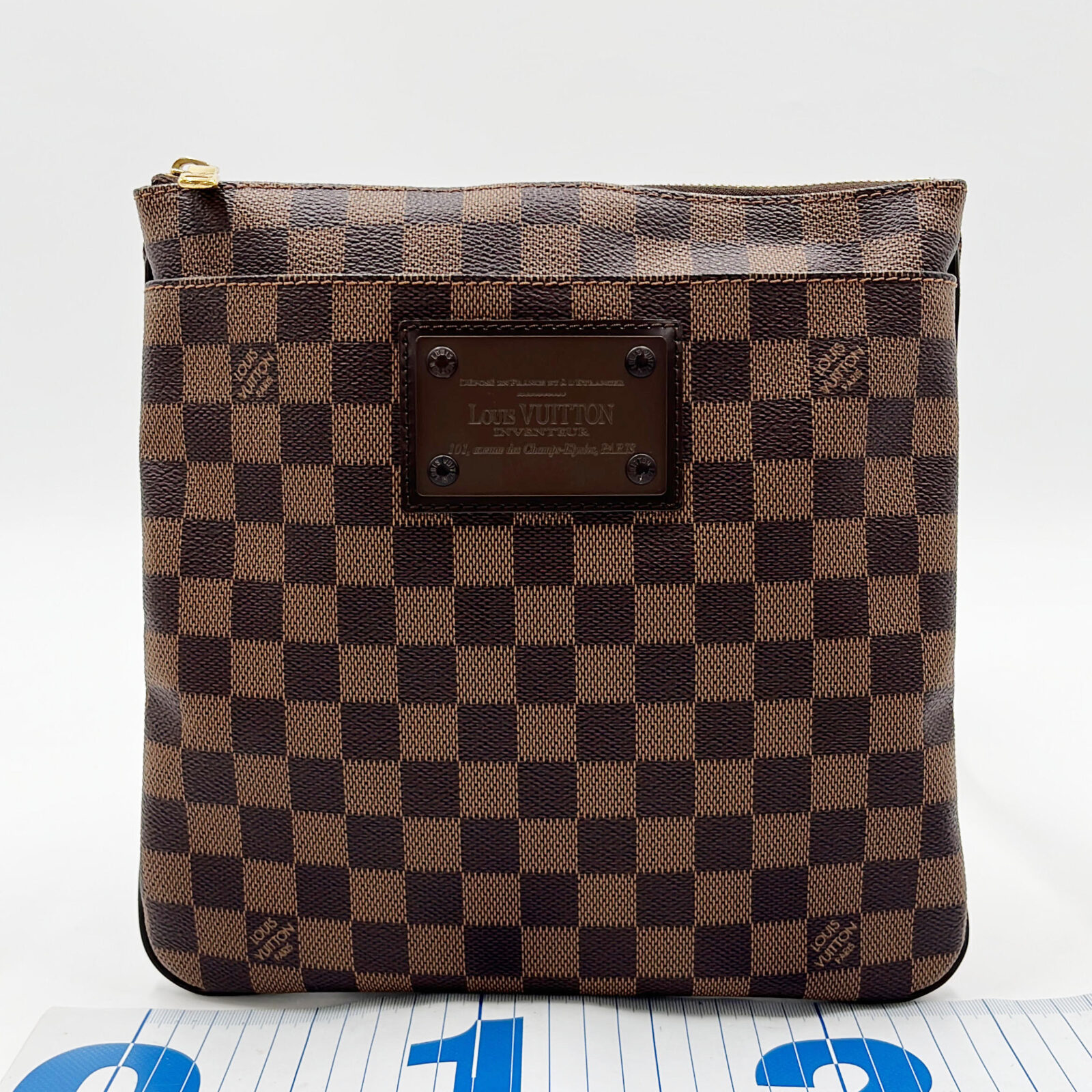 LOUIS VUITTON ルイヴィトン ポシェット･プラット･ブルックリン N41100 ダミエ お買取りいたしました！