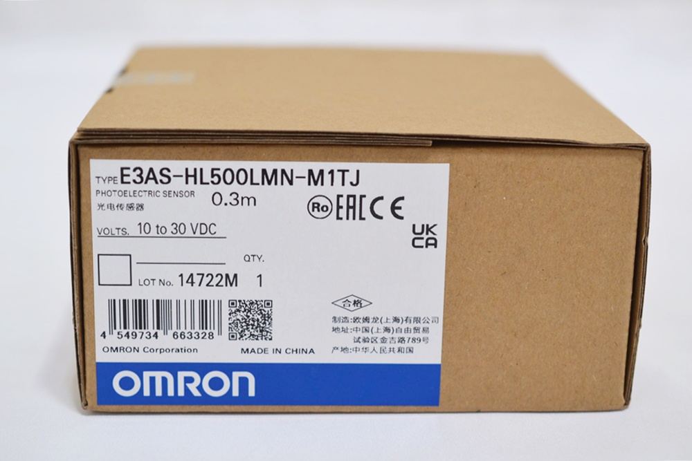 オムロン 距離設定形光電センサ E3AS-HL500LMN-M1TJ 買取金額 5,000円