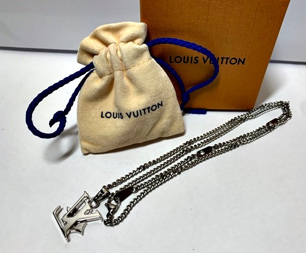 ルイヴィトン ネックレス　ペンダント モノグラム ロウ M02254