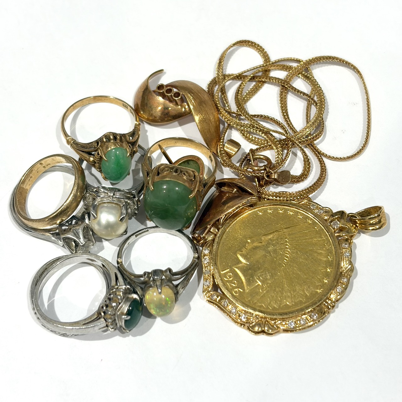 K18 Pt900 Pt850 金 プラチナ リングやアクセサリーをまとめてお買取り致しました♬