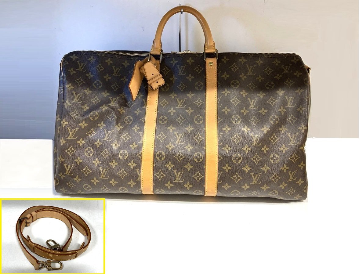 ルイ・ヴィトン　モノグラム キーポルバンドリエール55 ボストンバッグ