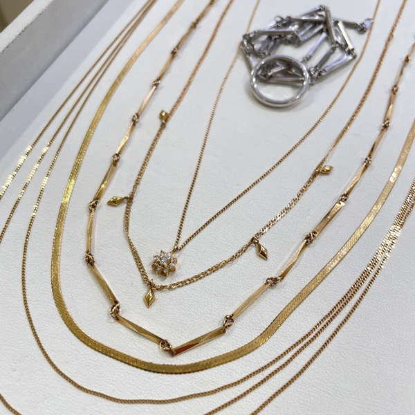 K18 ネックレス・プラチナネックレス・プラチナリング 静岡市 貴金属買取