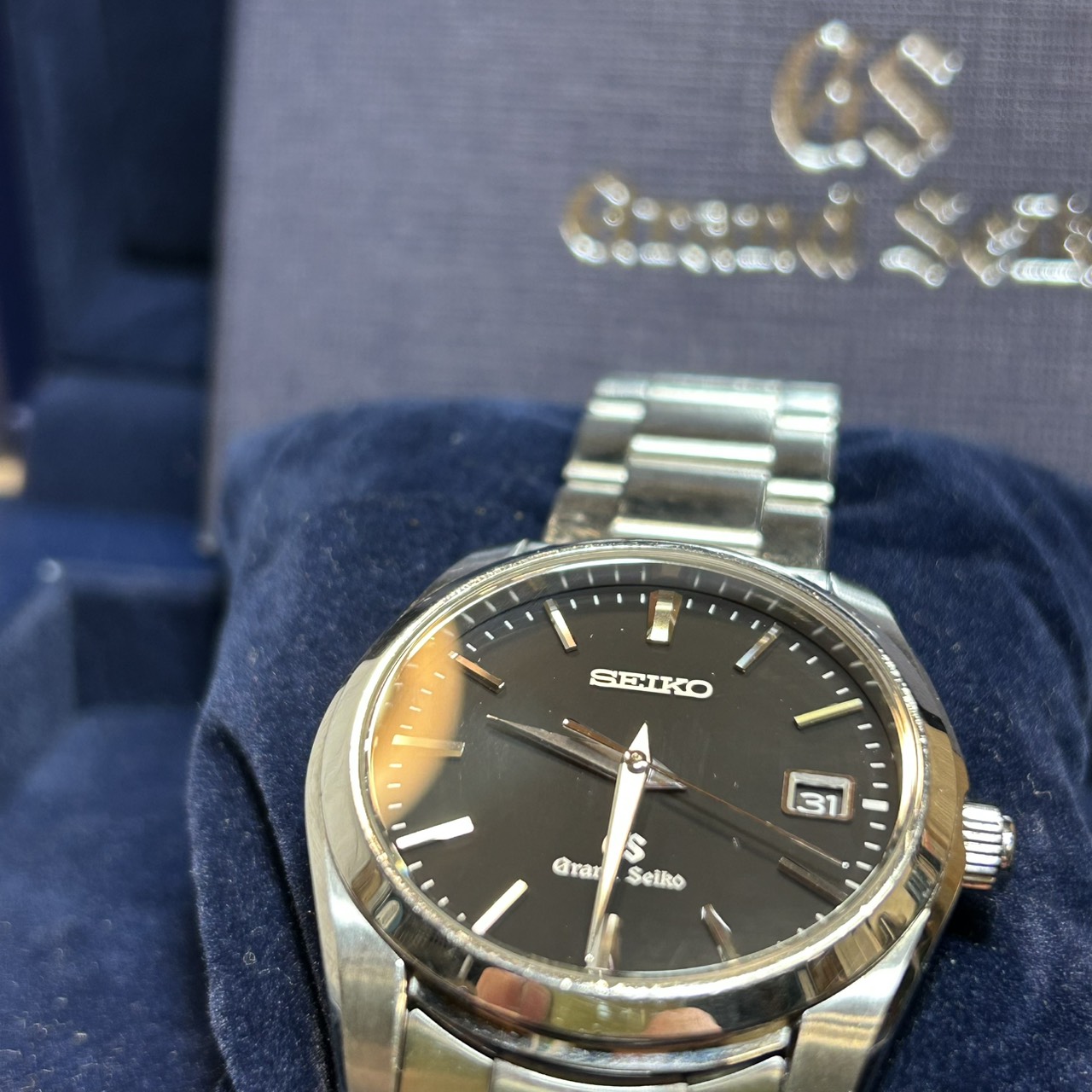 【grand Seiko】 グランドセイコー 黒文字盤 SBGX061 9F62-0AB0 をご紹介します！【浜松市 中央区 大平台  のお客様よりお買取り】GS SEIKO セイコー 腕時計 高級時計 時計  高額 高価 買取 浜松 磐田 湖西 掛川 豊橋 豊川 袋井市 高価買取 買取