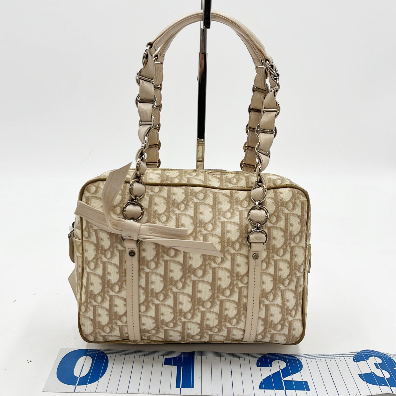 Christian Dior クリスチャンディオール チェーンショルダーバッグ トロッター ベージュ お買取りいたしました！