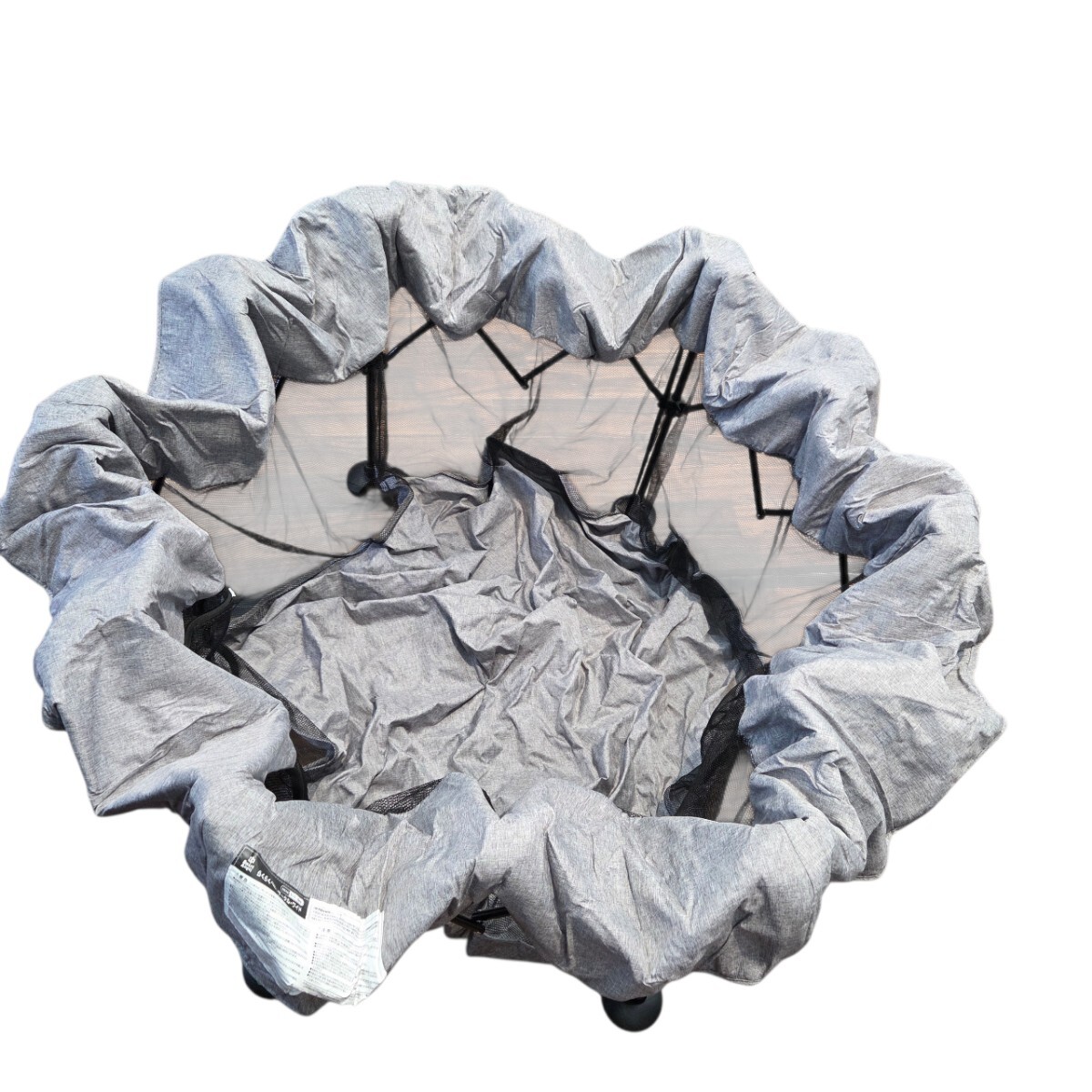 西松屋 らくらく ベビーサークル ワイド　おりたたみサークル セーフティーグッズ ベビー用品