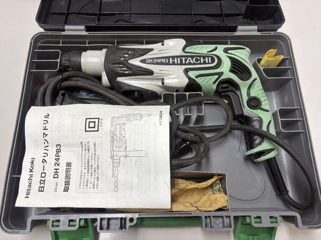 HITACHI ヒタチ ロータリーハンマドリル DH24PB3 中古品