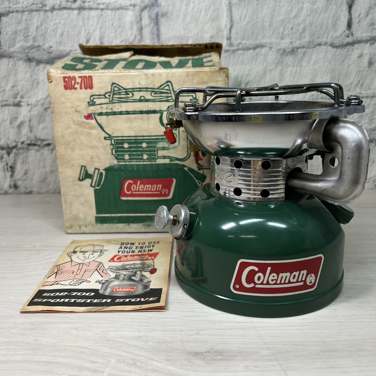 【Coleman】Coleman コールマン SPORTSTER CAMPSTOVE 502-700 シングルバーナー ストーブ  1977年 5月 をご紹介します！【浜松市 中央区小豆餅町  のお客様よりお買取り】キャンプ アウトドア ランタン ストーブ キャンプ品高価買取 高額 高価 買取 浜松 磐田 湖西 掛川 豊橋 豊川 袋井市 高価買取 買取