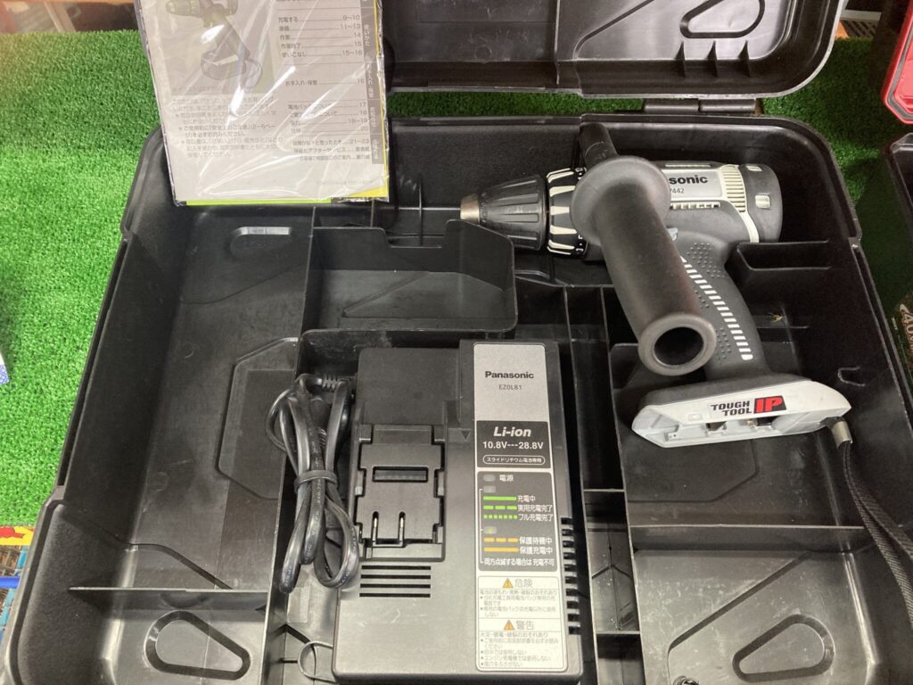 Panasonic パナソニック 充電式ドリルドライバ EZ7442LS2S-H 中古品