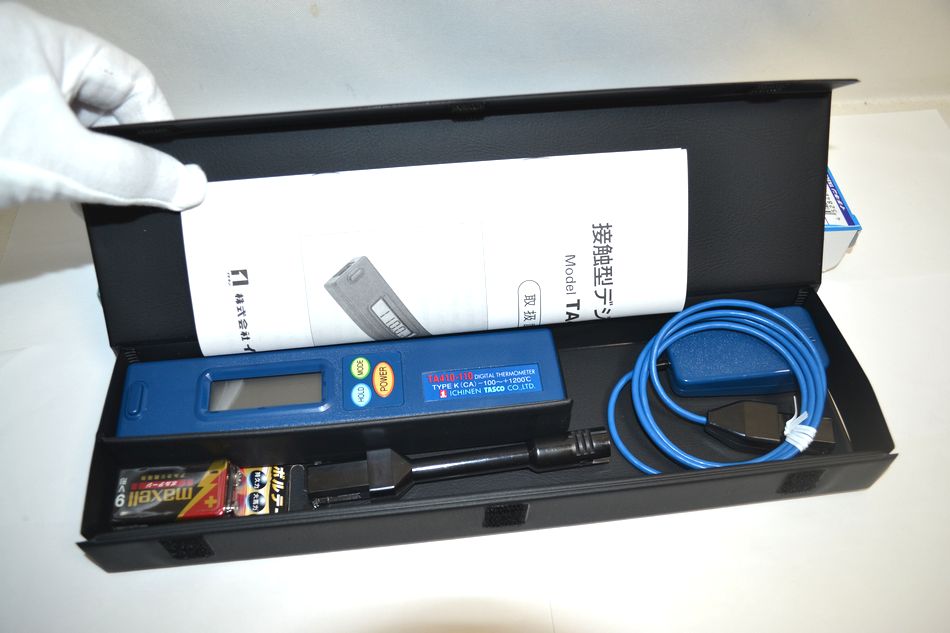 半田店 新品 未使用 イチネン TASCO デジタル温度計表面センサーセット TA410AB タスコ DIGITAL THERMO METER 買取させて頂きました。