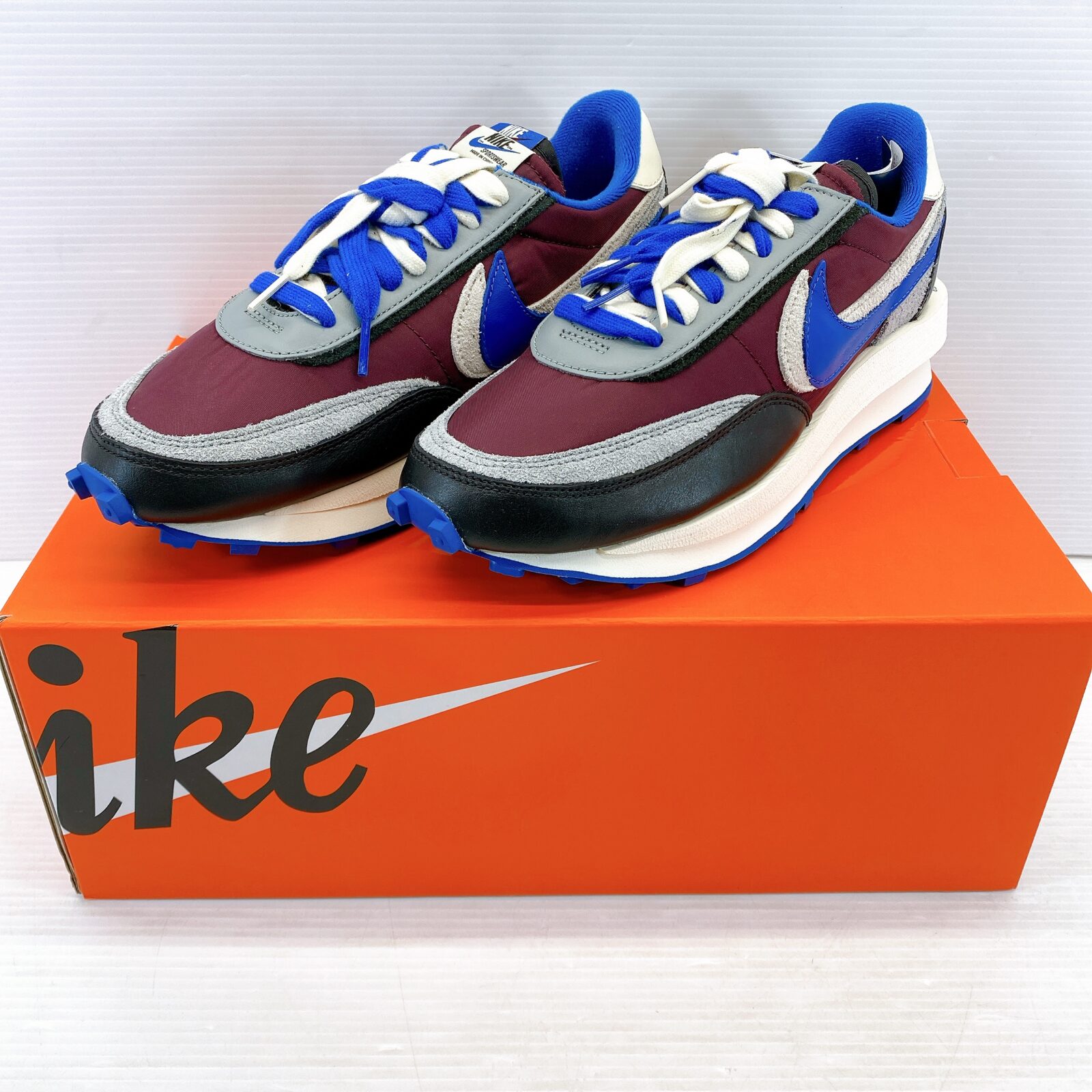 ■NIKE ナイキ LD ワッフル sacai x UNDERCOVER DJ4877 600 ワッフル “サカイ/アンダーカバー” ナイト マルーン/チーム ロイヤル 28.0cm■