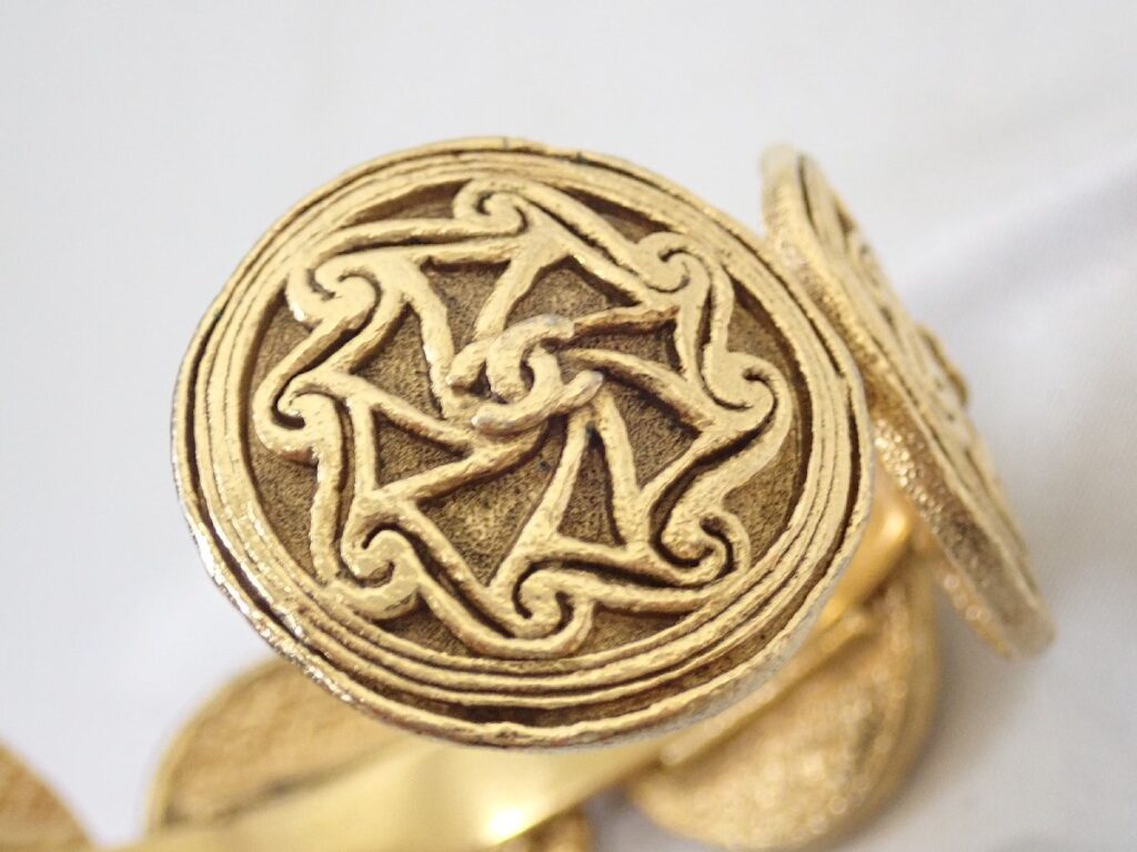 シャネル ゴールド ヴィンテージ バングル