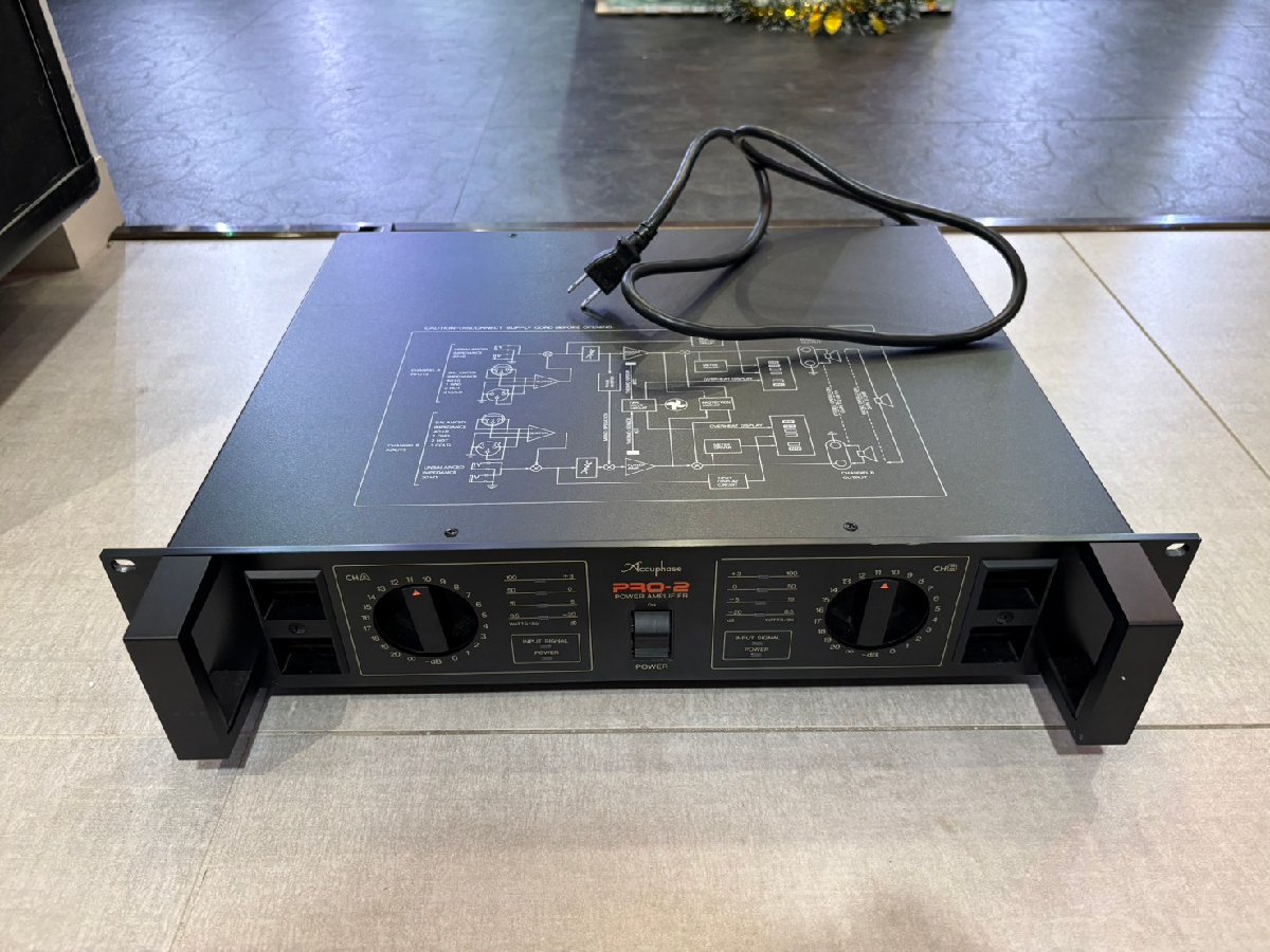 ACCUPHASE アキュフェーズ PRO-2 業務用 パワーアンプ 動作品 ◇Accuphase/アキュフェーズ/パワーアンプ/PRO-2/業務用 お買取り