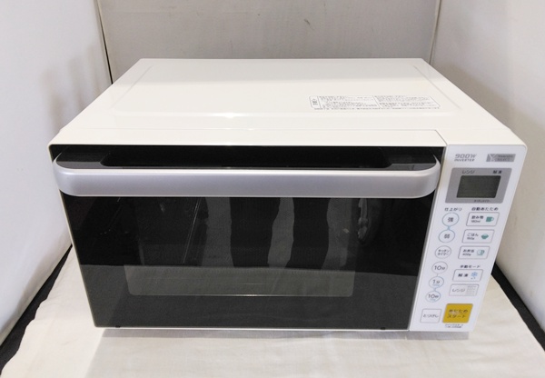 ヤマダホールディングス フラット電子レンジ YMW-S17G1 2021年製 買取致しました！
