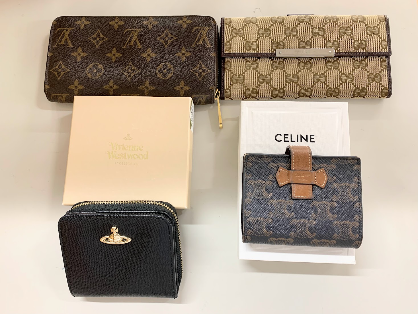 【高く売る方法】ブランド財布4点の買取価格