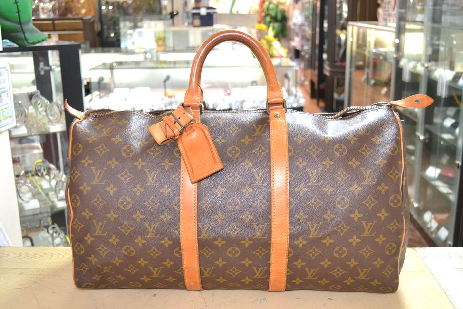 半田店 中古 LOUIS VUITTON キーポル50 M41426 ボストンバッグ モノグラム 旅行用バッグ トラベルバッグ レディース メンズ 男女兼用 ルイヴィトン 買取させて頂きました。