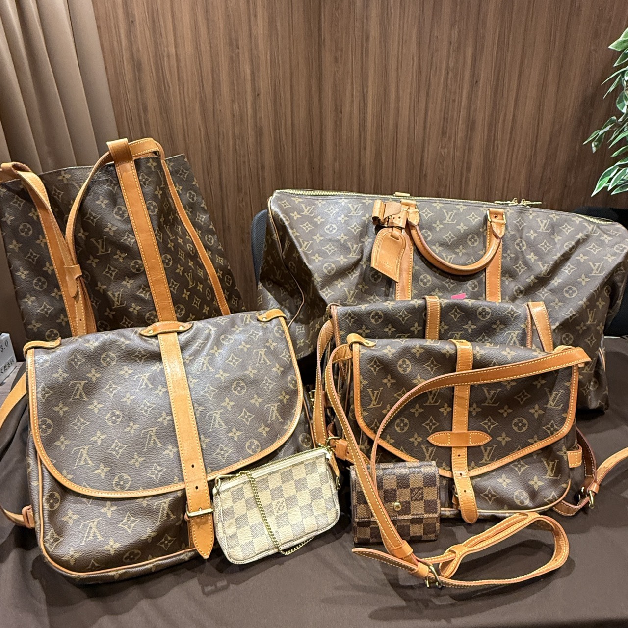 モノグラム・ダミエ・ダミエアズール柄 バッグ・財布おまとめの買取金額ご紹介！