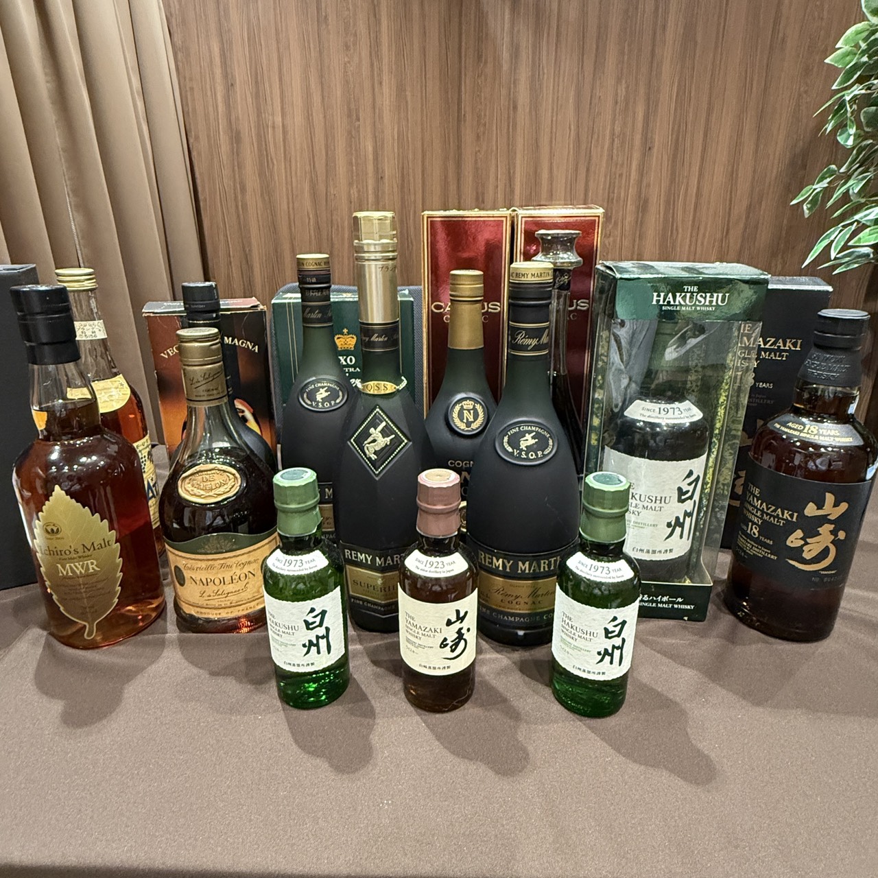 ブランデー11本 ウィスキー7本のお買取金額ご紹介！