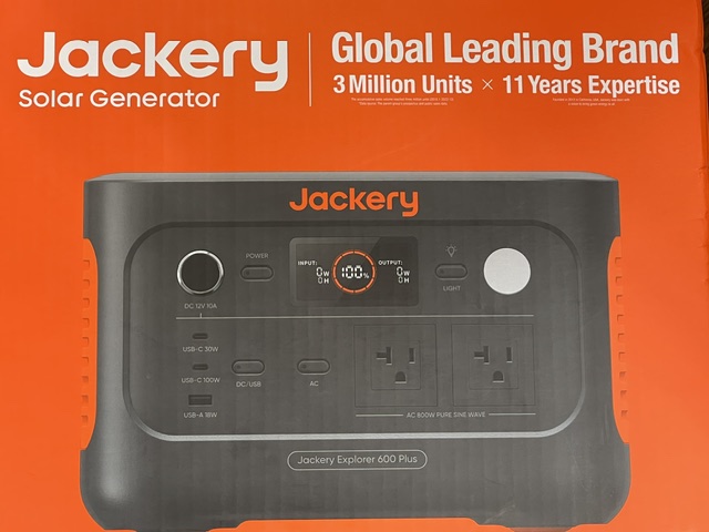 ジャクリ（Jackery）のポータブル電源を買取りさせていただきました