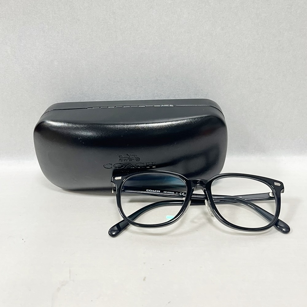 COACH コーチ HC 6269D 5002 ブラック 53□18 度無し メガネ お買取りいたしました！