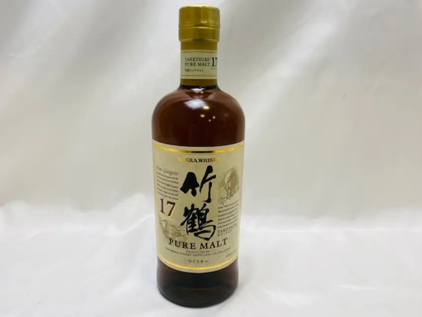 NIKKA ニッカ 竹鶴17年 ピュアモルト 700ml 43％ ウィスキー 高価買取