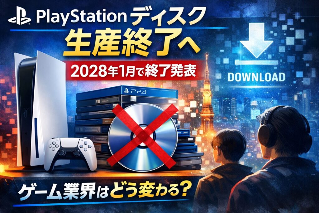 PSディスク版 生産終了