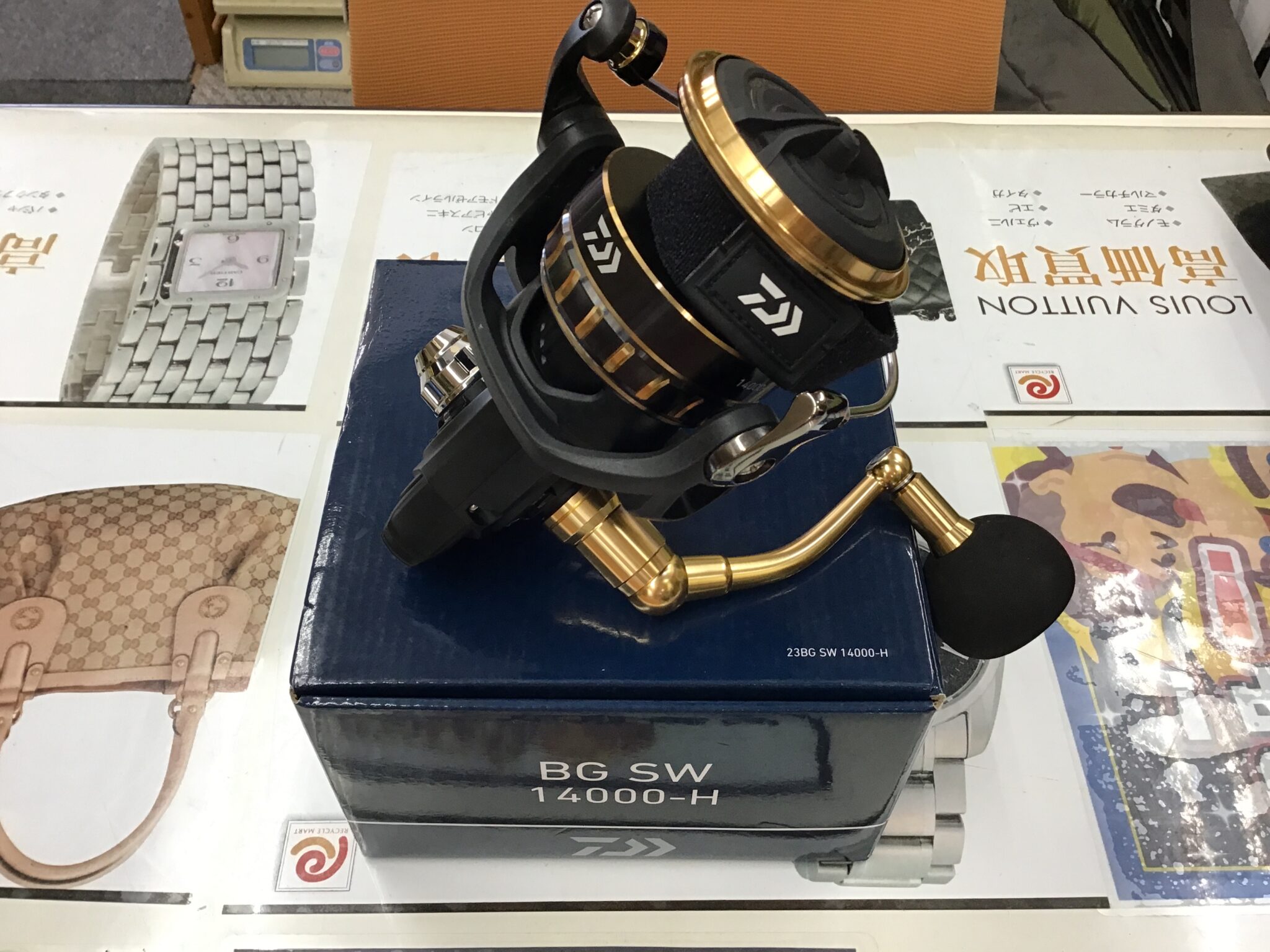 Daiwa ダイワ スピニングリール BG SW 14000-H】買取りさせて頂きまし