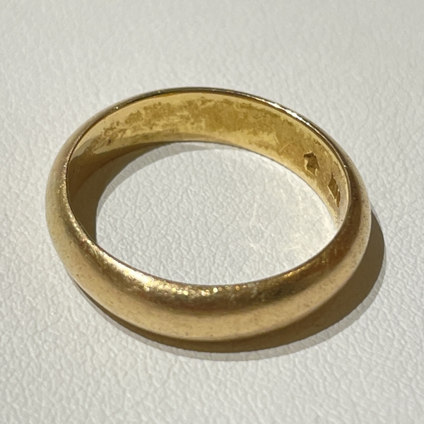K18 かまぼこリング5.3ｇを買取 正式名称や貴金属の査定ポイント 静岡市貴金属買取