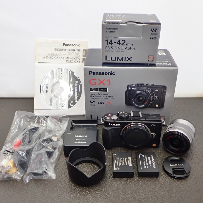 Panasonic LUMIX GX1 ミラーレス一眼 14-42mm パナソニック LUMIX GX1 ミラーレス一眼 ＋ レンズ 14-42mm F3.5-5.6Ⅱ