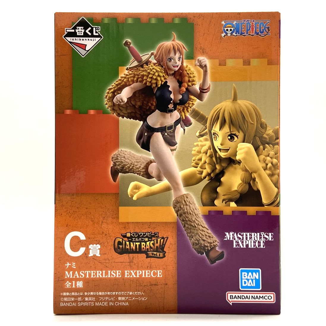 一番くじ ワンピース エルバフ編 GIANT BASH!! Vol.1 C賞 ナミ MASTERLISE EXPIECE フィギュア 未使用未開封をお買取りしました！