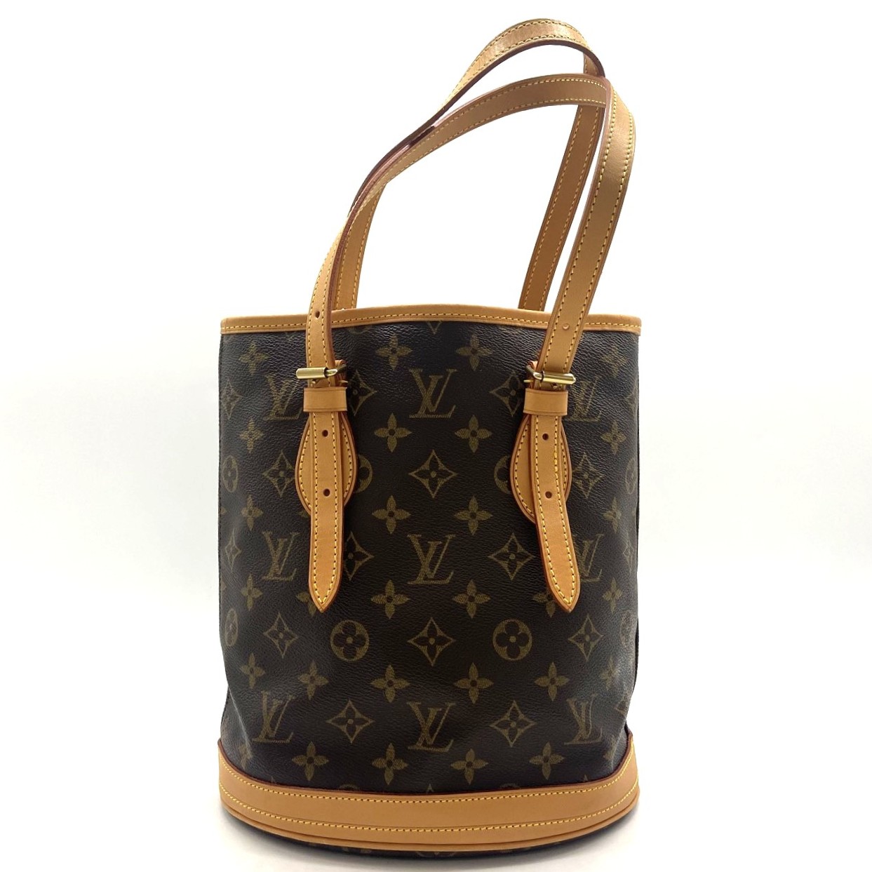 LOUIS VUIITON ルイヴィトン モノグラム プチバケット M42238 トート