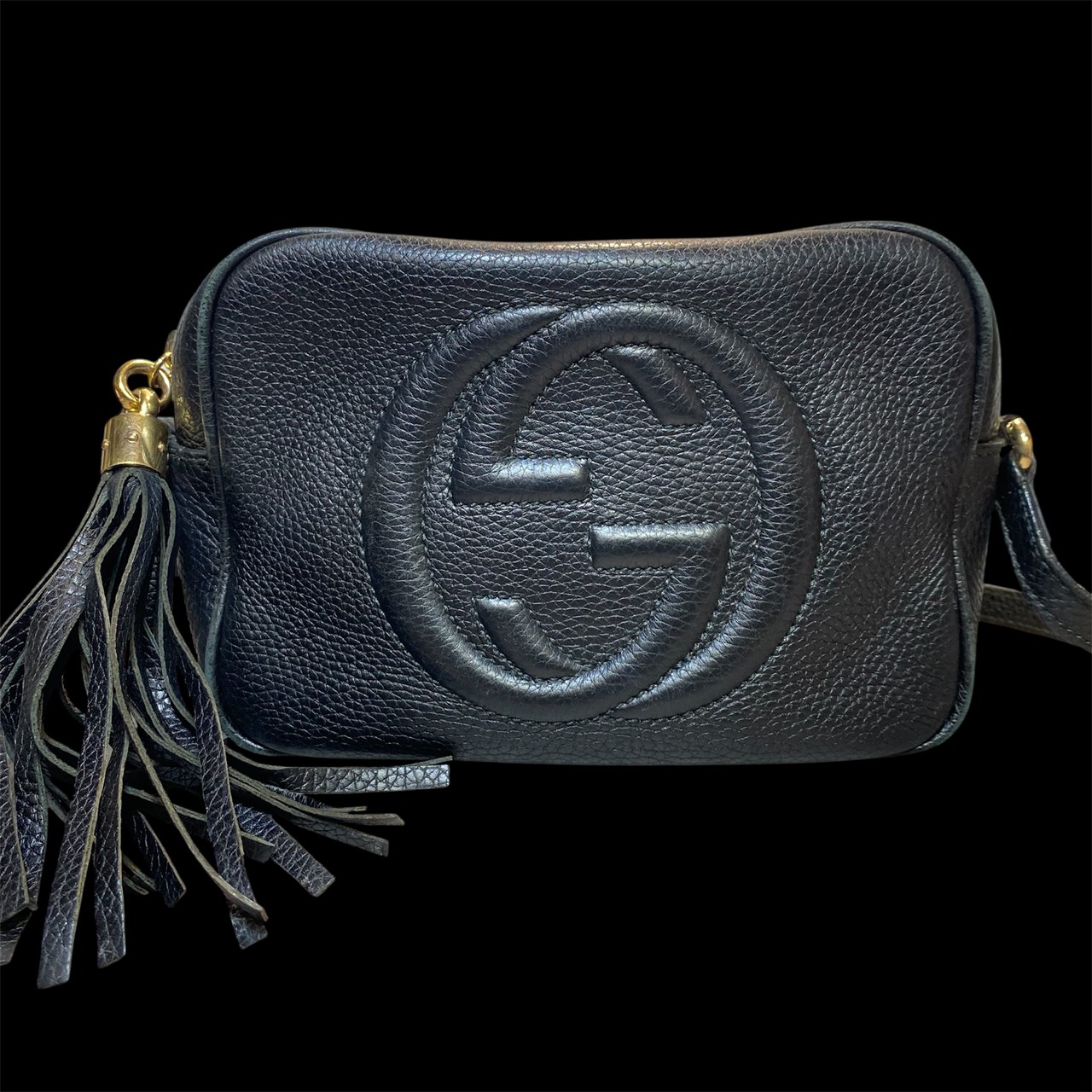 GUCCI】 グッチ ソーホー ディスコバッグ インターロッキングG